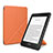 Funda de Cuero Cartera con Soporte Carcasa L03 para Amazon Kindle 6 inch Naranja
