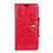 Funda de Cuero Cartera con Soporte Carcasa L03 para Asus Zenfone 5 Lite ZC600KL Rojo