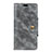 Funda de Cuero Cartera con Soporte Carcasa L03 para Asus ZenFone Live L1 ZA550KL Gris