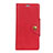 Funda de Cuero Cartera con Soporte Carcasa L03 para Asus Zenfone Max Pro M1 ZB601KL Rojo