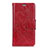 Funda de Cuero Cartera con Soporte Carcasa L03 para Asus Zenfone Max Pro M2 ZB631KL Rojo