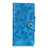 Funda de Cuero Cartera con Soporte Carcasa L03 para Google Pixel 4 XL Azul