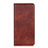 Funda de Cuero Cartera con Soporte Carcasa L03 para Huawei Y9a Marron