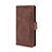 Funda de Cuero Cartera con Soporte Carcasa L03 para Motorola Moto Edge Plus Marron