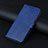 Funda de Cuero Cartera con Soporte Carcasa L03 para Motorola Moto Edge S Pro 5G Azul