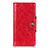 Funda de Cuero Cartera con Soporte Carcasa L03 para OnePlus 7T Pro 5G Rojo