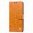 Funda de Cuero Cartera con Soporte Carcasa L03 para Samsung Galaxy S10 Lite Naranja