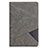 Funda de Cuero Cartera con Soporte Carcasa L03 para Samsung Galaxy Tab S6 Lite 4G 10.4 SM-P615 Gris