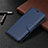 Funda de Cuero Cartera con Soporte Carcasa L03 para Sony Xperia L4 Azul