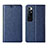 Funda de Cuero Cartera con Soporte Carcasa L03 para Xiaomi Mi 10 Ultra Azul