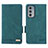 Funda de Cuero Cartera con Soporte Carcasa L03Z para Motorola Moto Edge Lite 5G Verde