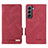 Funda de Cuero Cartera con Soporte Carcasa L03Z para Samsung Galaxy S21 Plus 5G Rojo