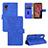 Funda de Cuero Cartera con Soporte Carcasa L03Z para Samsung Galaxy XCover 5 SM-G525F Azul