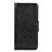 Funda de Cuero Cartera con Soporte Carcasa L04 para Alcatel 3 (2019) Negro