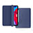 Funda de Cuero Cartera con Soporte Carcasa L04 para Apple iPad Air 10.9 (2020) Azul