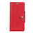 Funda de Cuero Cartera con Soporte Carcasa L04 para Asus Zenfone Max Pro M2 ZB631KL Rojo