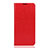 Funda de Cuero Cartera con Soporte Carcasa L04 para Huawei Enjoy 9 Rojo