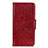 Funda de Cuero Cartera con Soporte Carcasa L04 para OnePlus Nord N10 5G Rojo Rosa