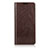 Funda de Cuero Cartera con Soporte Carcasa L04 para Samsung Galaxy A71 5G Marron