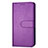 Funda de Cuero Cartera con Soporte Carcasa L04 para Samsung Galaxy S20 Ultra 5G Morado