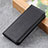 Funda de Cuero Cartera con Soporte Carcasa L04 para Samsung Galaxy S21 Ultra 5G Negro