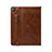 Funda de Cuero Cartera con Soporte Carcasa L04 para Samsung Galaxy Tab S6 Lite 4G 10.4 SM-P615 Marron