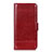 Funda de Cuero Cartera con Soporte Carcasa L04 para Sony Xperia 5 II Rojo