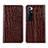 Funda de Cuero Cartera con Soporte Carcasa L04 para Xiaomi Mi 10 Ultra Marron