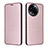 Funda de Cuero Cartera con Soporte Carcasa L04Z para Realme 11X 5G Oro Rosa