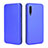 Funda de Cuero Cartera con Soporte Carcasa L04Z para Samsung Galaxy A90 5G Azul