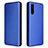 Funda de Cuero Cartera con Soporte Carcasa L04Z para Sony Xperia 10 III Azul