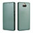 Funda de Cuero Cartera con Soporte Carcasa L04Z para Sony Xperia 10 Plus Verde