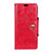 Funda de Cuero Cartera con Soporte Carcasa L05 para Asus Zenfone Max Pro M2 ZB631KL Rojo