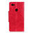 Funda de Cuero Cartera con Soporte Carcasa L05 para Google Pixel 3a XL Rojo