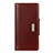 Funda de Cuero Cartera con Soporte Carcasa L05 para Huawei Honor Play4T Pro Marron