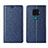 Funda de Cuero Cartera con Soporte Carcasa L05 para Huawei Mate 30 Lite Azul
