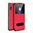 Funda de Cuero Cartera con Soporte Carcasa L05 para Huawei Mate 40 Lite 5G Rojo