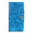 Funda de Cuero Cartera con Soporte Carcasa L05 para Huawei Mate 40E 5G Azul Cielo