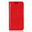 Funda de Cuero Cartera con Soporte Carcasa L05 para Huawei Nova 3e Rojo