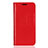 Funda de Cuero Cartera con Soporte Carcasa L05 para Huawei P20 Lite Rojo