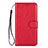 Funda de Cuero Cartera con Soporte Carcasa L05 para Samsung Galaxy S20 Plus 5G Rojo