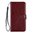 Funda de Cuero Cartera con Soporte Carcasa L05 para Samsung Galaxy S20 Ultra Marron