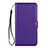 Funda de Cuero Cartera con Soporte Carcasa L05 para Samsung Galaxy S20 Ultra Morado