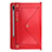 Funda de Cuero Cartera con Soporte Carcasa L05 para Samsung Galaxy Tab S6 10.5 SM-T860 Rojo
