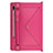 Funda de Cuero Cartera con Soporte Carcasa L05 para Samsung Galaxy Tab S6 10.5 SM-T860 Rosa Roja