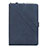 Funda de Cuero Cartera con Soporte Carcasa L05 para Samsung Galaxy Tab S6 Lite 10.4 SM-P610 Azul