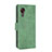 Funda de Cuero Cartera con Soporte Carcasa L05Z para Samsung Galaxy XCover 5 SM-G525F Verde