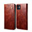 Funda de Cuero Cartera con Soporte Carcasa L06 para Apple iPhone 12 Mini Marron