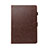 Funda de Cuero Cartera con Soporte Carcasa L06 para Samsung Galaxy Tab S5e 4G 10.5 SM-T725 Marron