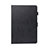 Funda de Cuero Cartera con Soporte Carcasa L06 para Samsung Galaxy Tab S5e 4G 10.5 SM-T725 Negro